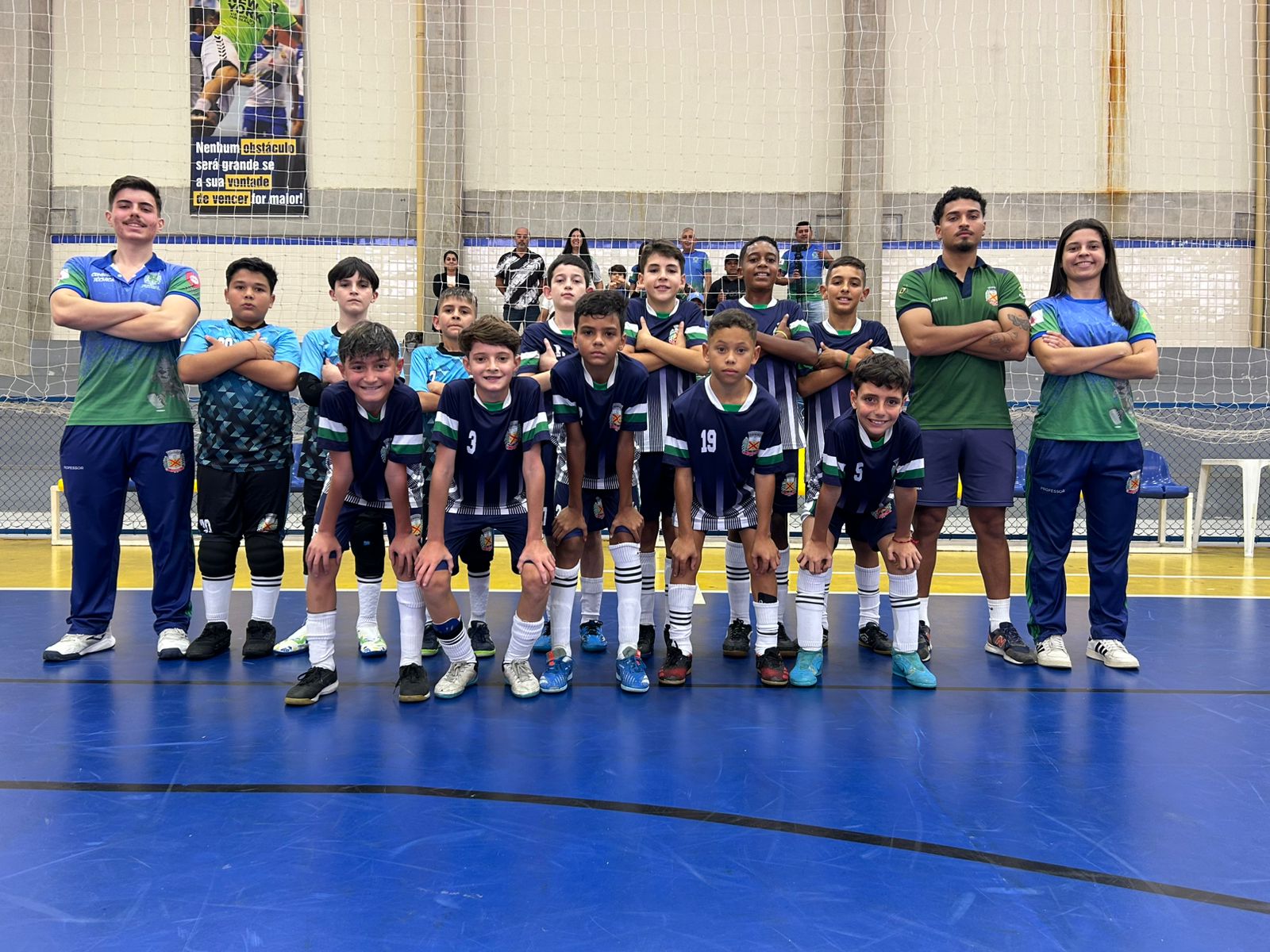 Dois times das categorias de base de Extrema passam para as fases de quartas de final da Liga Paulista de Futsal