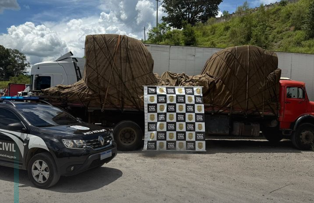 Galpão em Extrema é alvo de operação da Polícia Civil contra quadrilha de roubo de cargas e adulteração de veículos