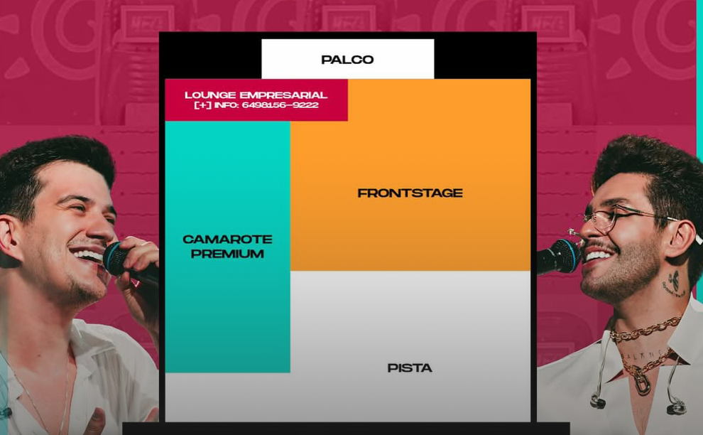 Ingressos promocionais para o show de Hugo & Guilherme em Extrema superam 70% de vendas e virada de lote já se aproxima