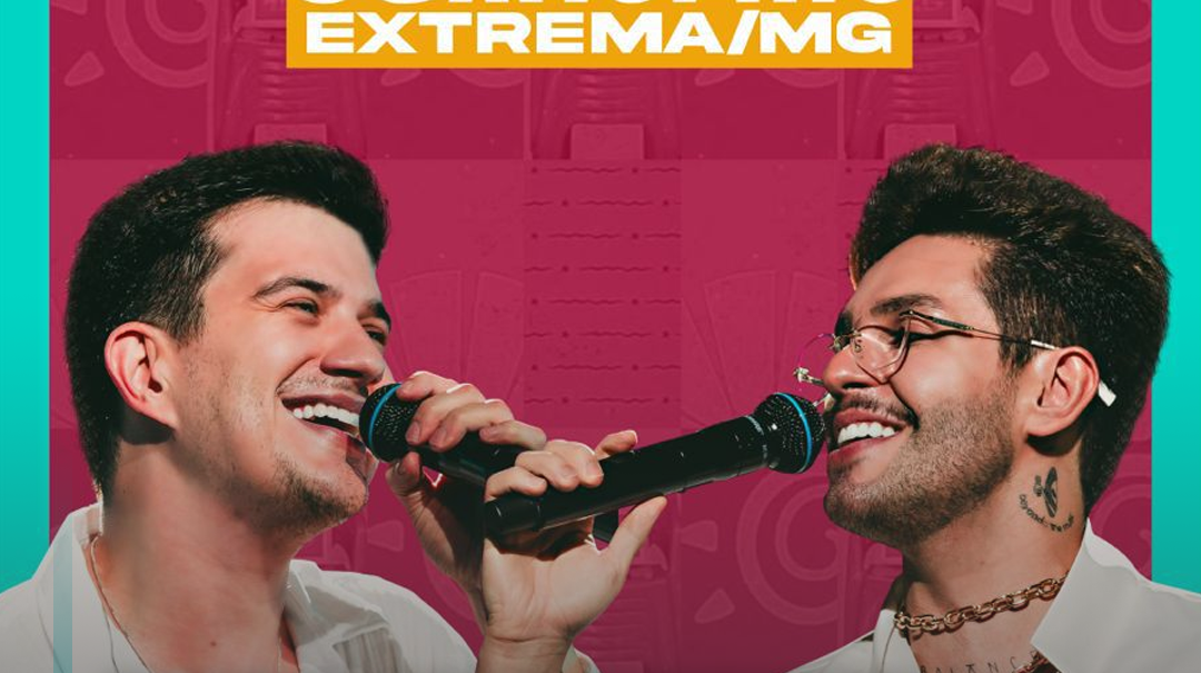 Ingressos promocionais para o show da dupla Hugo & Guilherme em Extrema entram em pré-venda nesta sexta (9), a partir do meio-dia