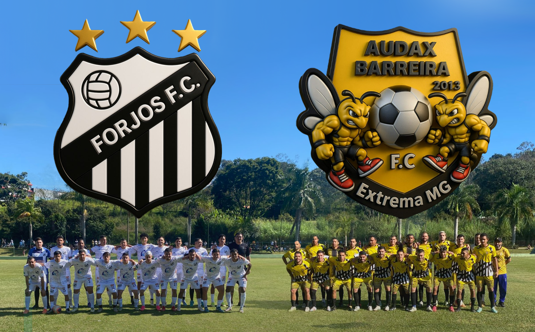 Final da Supercopa Jamantão será disputada entre as equipes do Forjos e do Audax Barreira em um megaevento digno de final marcado no dia 7 de junho