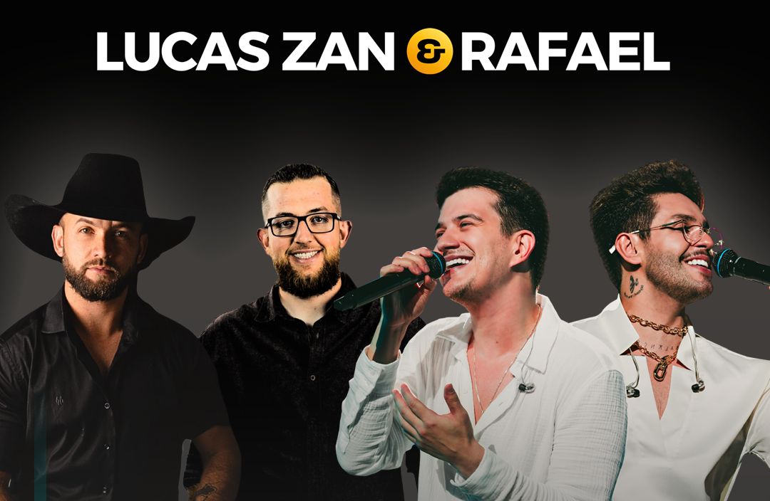 Dupla sertaneja Lucas Zan & Rafael é anunciada para abrir o show de Hugo & Guilherme em Extrema