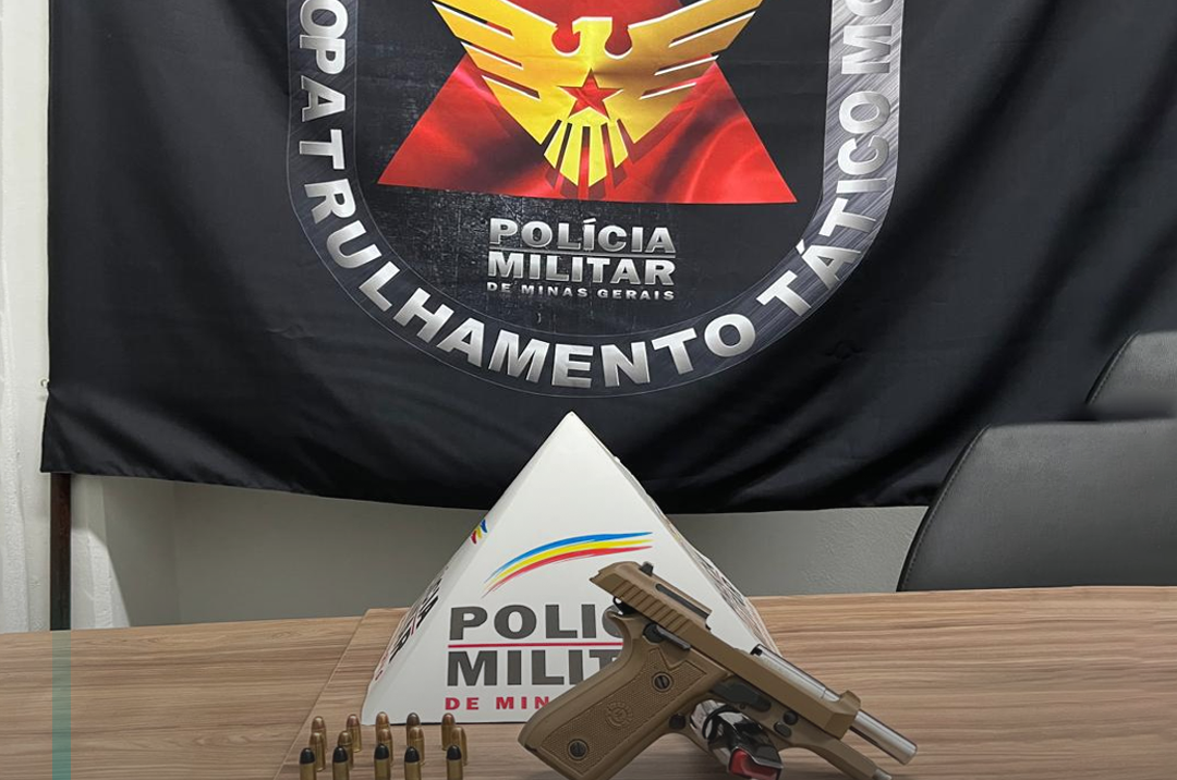 Desentendimento em oficina mecânica termina em ameaça com disparos de arma de fogo e prisão do autor no bairro Pessegueiros