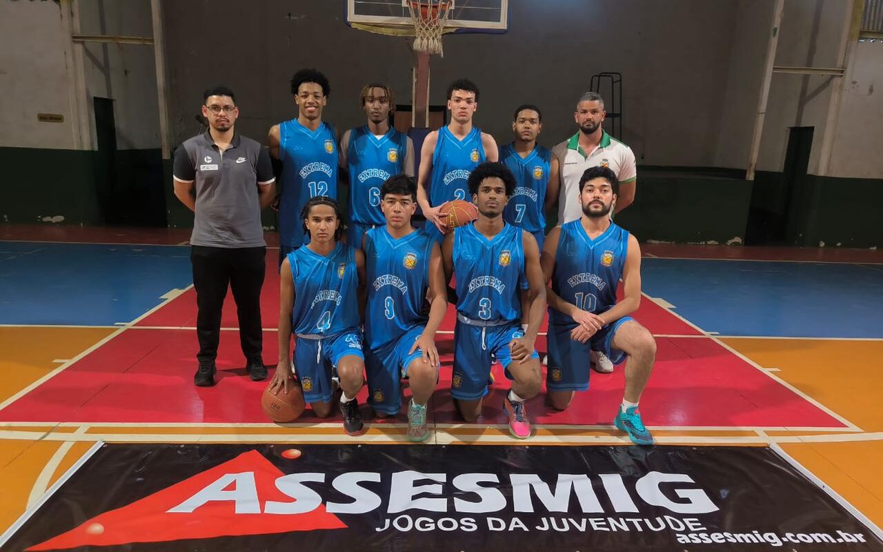 Times de basquete de Extrema estreiam em jogos da fase classificatória do JOJU e garantem vitórias em todas as disputas
