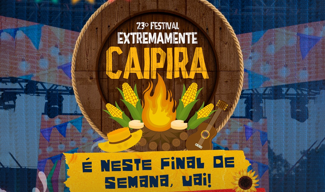 23º Extremamente Caipira celebra o melhor da cultura regional reunindo mais de 10 atrações caipiras e gastronomia típica neste final de semana