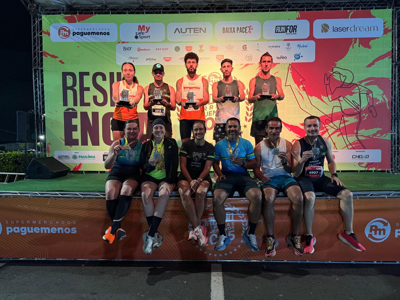 Corredores de Extrema conquistam cinco pódios na 6ª Etapa do Circuito ‘Pague Menos’ realizado em Paulínia