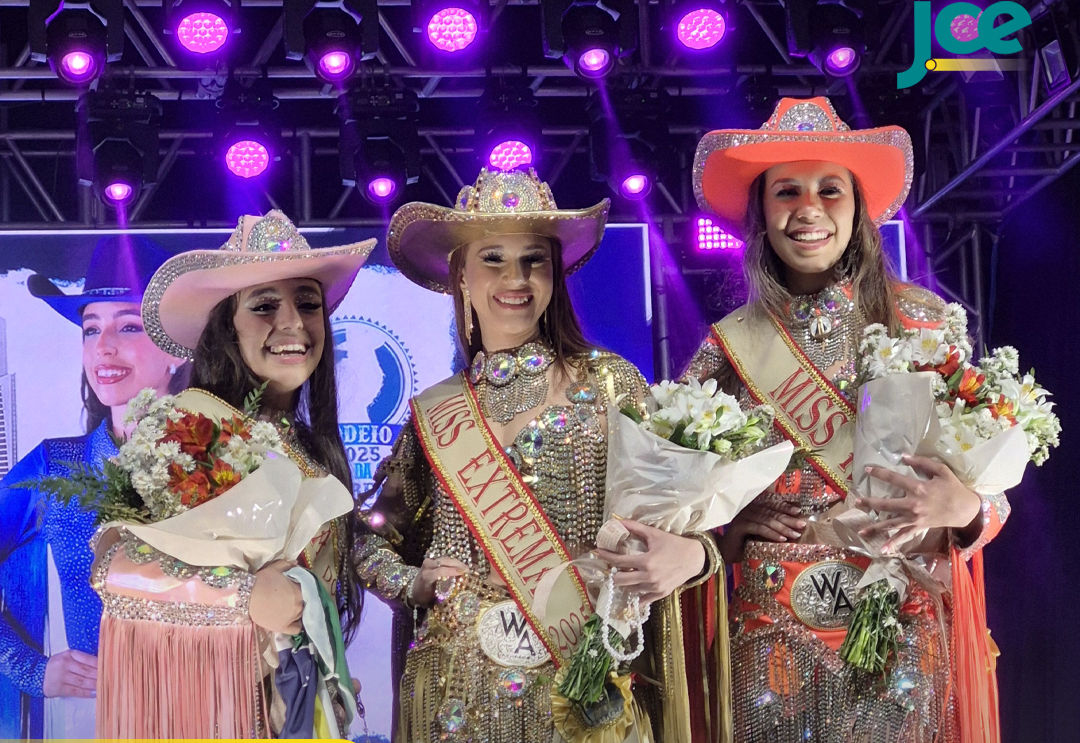 Noite de glamour e emoção marca a definição da Corte do Rodeio de Extrema, confira os melhores momentos e cliques das participantes