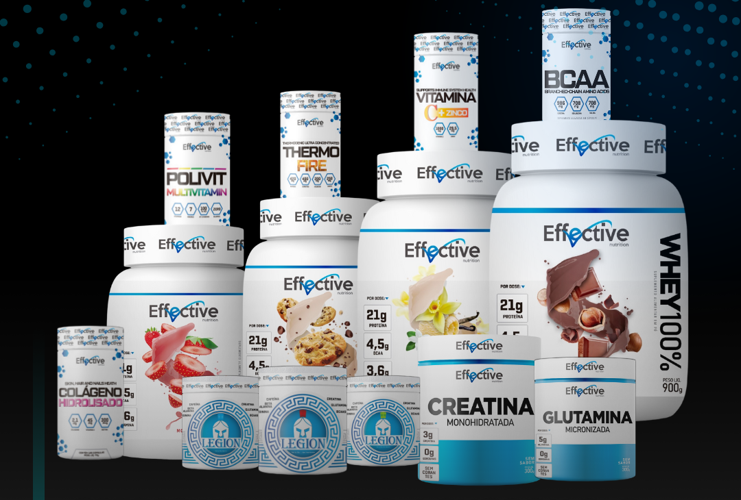 Effective Nutrition oferece linha completa de suplementos para os extremenses com eficiência nutricional, sabores únicos e ótico custo-benefício