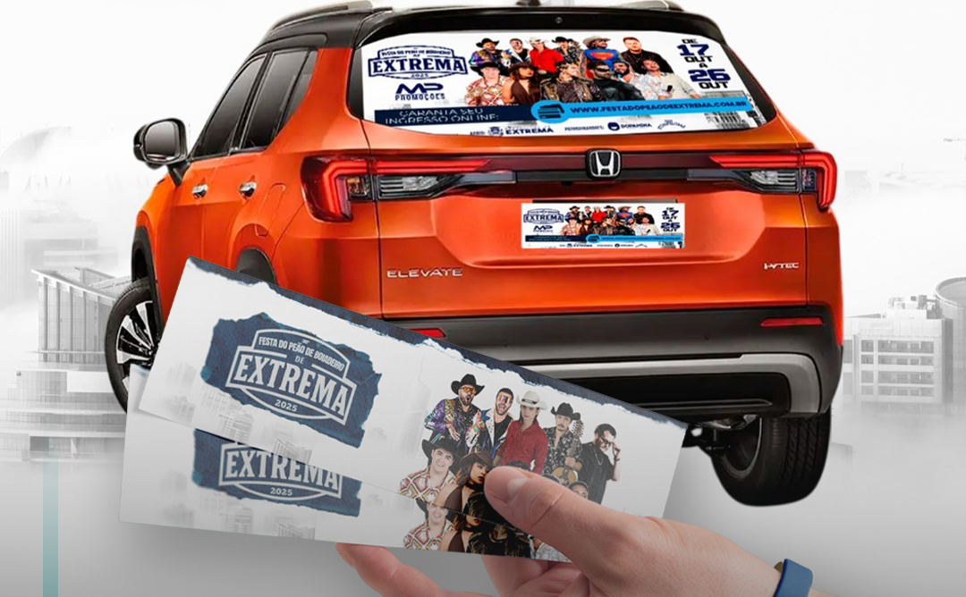 Participantes do ‘Adesivaço’ poderão retirar os ingressos do Rodeio nesta quarta-feira (15) no Parque de Eventos