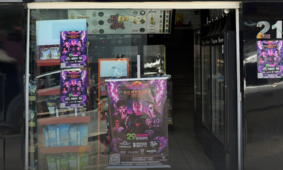 Loja 2 da Fusion Beer vira ponto oficial de vendas dos ingressos do Festival Sunshine Beats