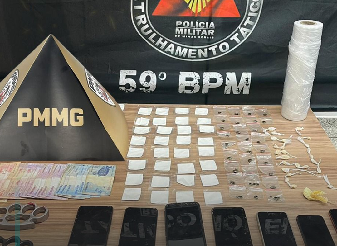 Polícia Militar apreende drogas em residência localizada no Bairro Vila Esperança